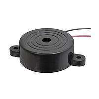Same Sky (formerly CUI Devices) CPI-4116-90PM Piezoelectric buzzer, 41.8 mm x 16 mm deep, P, 12 VDC, 90 dB, Fast Pulse, Panel Mount, Audio Indicator
