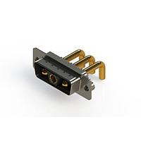 EDAC 629-3WK3250-3TA Mixed Contact D-Sub Connectors Right-angle Power Combo D-Sub Connector