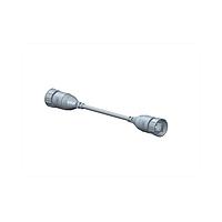 Amphenol LTW RDP5SM-RDP5SM-TL7B01 Cat 5e RJ, Large Size, Plastic, 1.5A, Cat 5e, Straight-to-Straight, 3 Points Lock, Overmolded Double Ended, Length 1000mm, IP67