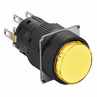 SCHNEIDER XB6EAW5J2P Standard Switches IPB Spring Ret Round yel 12V 2 NO/NC