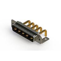 EDAC 629-5W5-250-2T4 Mixed Contact D-Sub Connectors Right-angle Power Combo D-Sub Connector