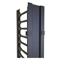 Hammond Manufacturing H1VFMC3042UBK Cable Managers 42U 30W H1 VERTICAL FINGER MGR