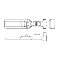 Yazaki 71142874 Terminals TERM 250 X M 6.3MM SLD