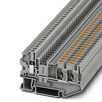 PHOENIX CONTACT 3211859 Feed Through Terminal Block PTU 4-TWIN 24-15AWG 600V 30A