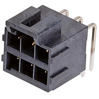 Molex 172316-1316 Power ULTRAFIT 3.5MM 16CKT HDR R/A D/R BLK 30AU
