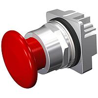 SIEMENS 52PM9W2 Mushroom PUSHBUTTON,MOM,RED,1 3/4" PLASTIC,2POS