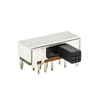 E-Switch EG2308A Slide Switch SIDE OP PC MNT DP3T Actuator Length 6mm