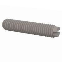 Essentra Components 011032S087 Set Screw Set Screw, Slotted Head, #10-32 Thread, 7/8 Lg