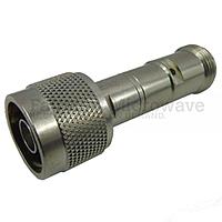 Fairview  SA4N75-02 2 dB Fixed Attenuator 75 Ohm N Male To 75 Ohm N Female Up To 3 GHz Rated To 0.25 Watts With Brass Tri-Metal Body