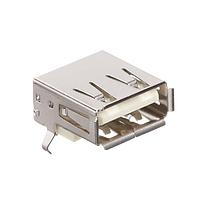EDAC 690-004-221-013 USB Type A Connectors SINGLE JACK TYPE A GOLD FLASH RT ANGLE