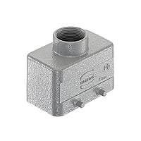 HARTING 19340030421 Hoods METAL HOOD HAN 10B 2 LVR LCKING
