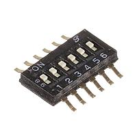 Grayhill 97R06ST DIP Switches ASM,SP/ST,6SLD,1/2P,S,54T,LF