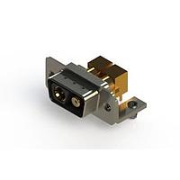 EDAC 629-2WK2640-5T3 Mixed Contact D-Sub Connectors Right-angle Power Combo D-Sub Connector