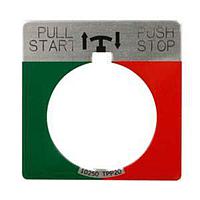 Eaton 10250TPP2 Legend Plate, Pull Start/Push Stop LGD PLT PSHPLL S_T_A_R_T STOP