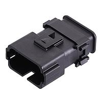 Amphenol SINE Systems AT16-18PC-SR02 18-Way 18 Position Receptac Cap, Keyed C, Black