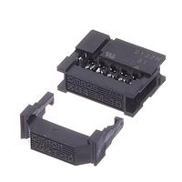 Omron Electronics XG4M-1031-T Flat Cable Connectors Socket+StrainRelief Set 10Pin 0Polar