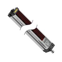 Banner Engineering EA5R750PIXMODQ Receivers EZ-ARRAY Receiver: 750 mm (29.5 in); Range: (matching emitter sold separately) 400 mm - 4 m; Input: 12-30 V dc; Outputs: 2 Solid-State PNP 2 Analog 4-20 mA EIA-4; 8-pin M12 Integral QD