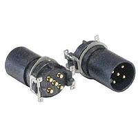 Bulgin PXPLCP12SMM08APC Straight M12 A-Code 8P/M SMT