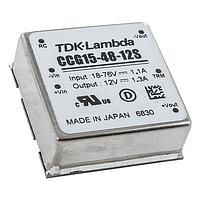 TDK-Lambda CCG15-48-12S Isolated 15.6W 24/48Vin 12Vout 1.3A