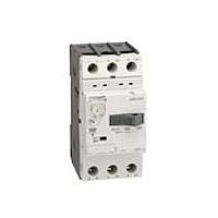 Carlo Gavazzi GMS-32S 8A Motor Drives Standard-break Manual Motor Starter. 32Amps frame size,  600VAC, class 10 overload with range: 5-8Amps . Check datasheet for interruption rating.