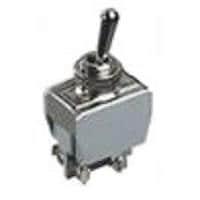 APEM 631HLUXE Toggle Switches SP ON-OFF METAL LEV CHROME FINISH