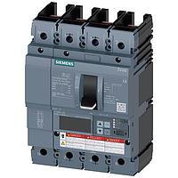 SIEMENS 3VA61155KP410AA0 System Protection BRKR 3VA61 4P 150A 35KA ETU8-LSI