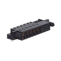 AMP Connectors - TE Connectivity 6450161-2 Power to the Board MBXL R/A RCPT 24S+6P