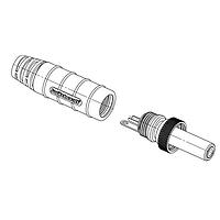 CONXALL S15KS20 Accessories 15 Amp Series Sealed Plug, 0.225" [5.7mm] Max Cable Size