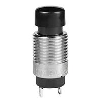 NKK Switches SB4011NOM-2A Sealed OFF(ON) NORM OPEN 3A BLK CAP LUG 12MM