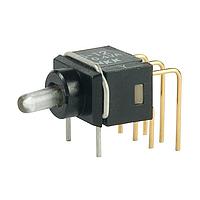 NKK Switches G12JHD Ultra miniature fully illuminated toggles SPDT ON-NONE-ON AMB