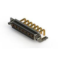 EDAC 630-24W7250-2N5 Mixed Contact D-Sub Connectors Right-angle Power Combo D-Sub Connector