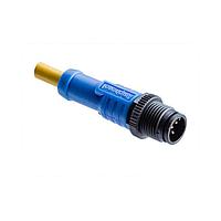 Amphenol LTW HPC-05CMMM-SL8A10 Sensor Cables / Actuator Cables NMEA 2000, Micro, Plastic, 4A, 05 pins, Male Connector, Male Contact, Straight, Screw Thread, Overmolded, Length 10000mm, IP68