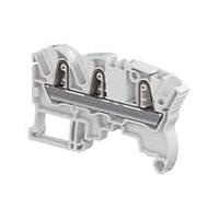 Entrelec - TE Connectivity ZK4-3P Feed Through Terminal Block Aut SNK PI-Spring