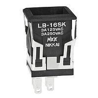 NKK Switches LB16SKW01 Standard Switches SPDT On-On SQUARE