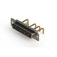 EDAC 630-9W4-650-1T1 Mixed Contact D-Sub Connectors Right-angle Power Combo D-Sub Connector