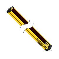 Banner Engineering SLSCE14-1050Q8 Emitters EZ-SCREEN Cascade Emitter; Resolution: 14 mm; Range: 6 m (20 ft); Defined Area: 1050 mm (41.3 in); Housing Length: 1120 mm (44.1 in); Connection: 8-pin M12 Connector; No test Input