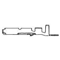 AMP Connectors - TE Connectivity 172775-1 Contact MIC MK-2 REC B TYPE