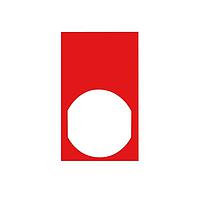 SCHNEIDER ZBY64101 Legend ENGRAVABLE LEGEND 30x50 RED