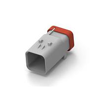 DEUTSCH - TE Connectivity 2320916-1 Housings AS16 HT, Cap, 6P, s tandard seal, Code A