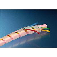 Alpha Wire SW23 NA005 Spiral Wraps 0.5 [1/2] inch Expanded I.D. Spiral Wrap Nylon, 100 ft Spool - Natural