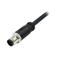 Mueller CL4A07M002 Sensor Cables / Actuator Cables L-Coded M12 4-Position Male Straight 16 AWG 2M