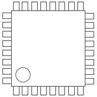 Microchip Technology AT42QT1245-AUR Touch Sensors 8KB 512B 1KB FMEA 24 Key