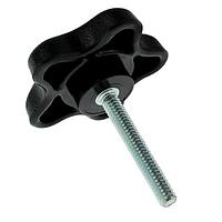 Davies Molding 2980CY Clamping Knob Clamping Five Arm 57x20x21