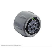 Eaton Souriau-Sunbank UTSX614E5S Plugs Plug, without backshell, with 5 female solder contacts, IP68/69K in unmated conditions