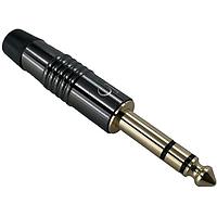 Io Audio Technologies IO-T3MCH Phone Connectors Connector, 1/4 Inch, Chrome and Gold 90, Mono