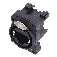 Amphenol Audio RJX8FA5VB XLR XLRnet A TYPE VERT PCB CAT5E