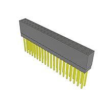 Samtec ESQ-120-14-G-D Sockets Elevated Socket Strip, 0.100" Pitch