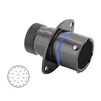 Eaton Souriau-Sunbank 8STA01626PB Connectors Square Flange Receptacle - size 16 - 26 contacts - Male