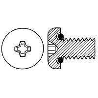APM HEXSEAL RM3X12MM-2701 Phillips Screw SCR PAN STL ST 3X12 PHIL SELF SEAL