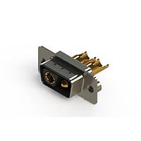 EDAC 627-2WK2222-4NA Mixed Contact D-Sub Connectors Vertical Combo Dsub
